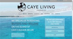 Desktop Screenshot of cayecaulkerproperties.com